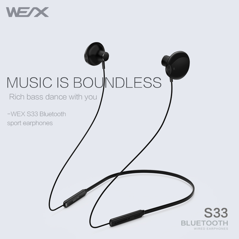 WEX - S33 Bluetooth наушники