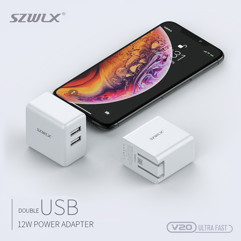 WEX V20 Dual USB Стена Зарядка Выпуск